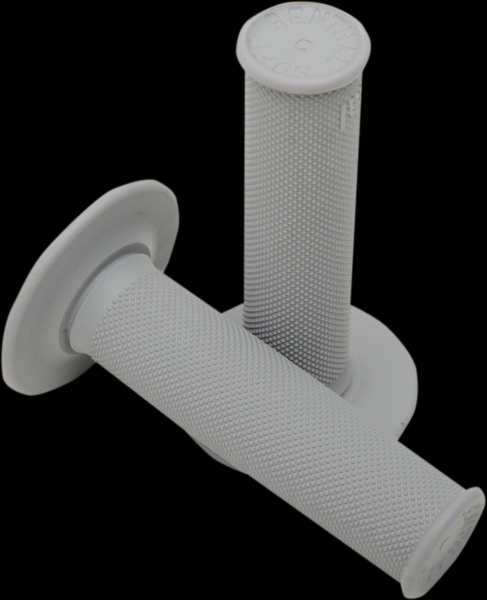 Renthal Soft Grey Grips All Diamond Motocross Enduro